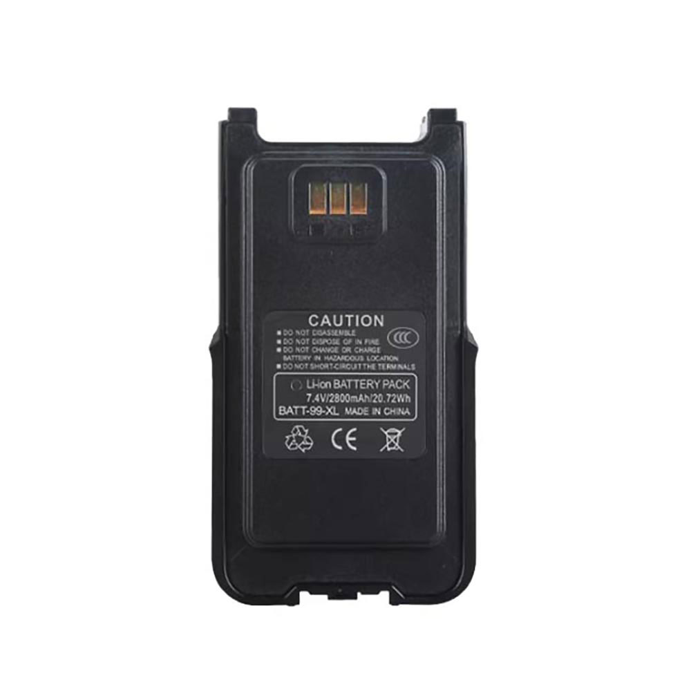 7.4V 2800mAh BATT-99-XL Radio Communication Battery for TYT TH-UV99