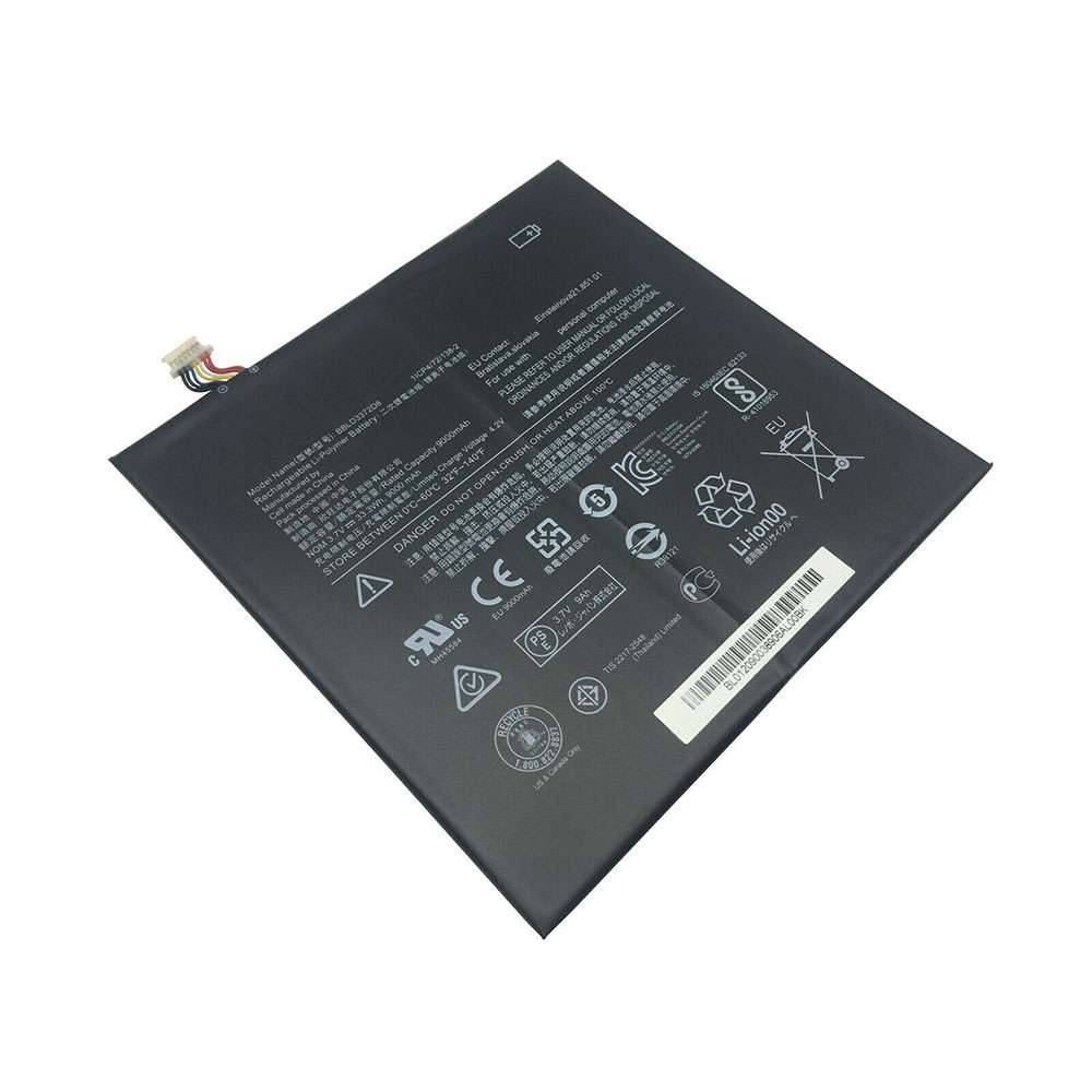 3.7V/4.2V 9000mAh/33.3WH Lenovo Miix320-10ICR Miix325-10ICR Replacement Battery