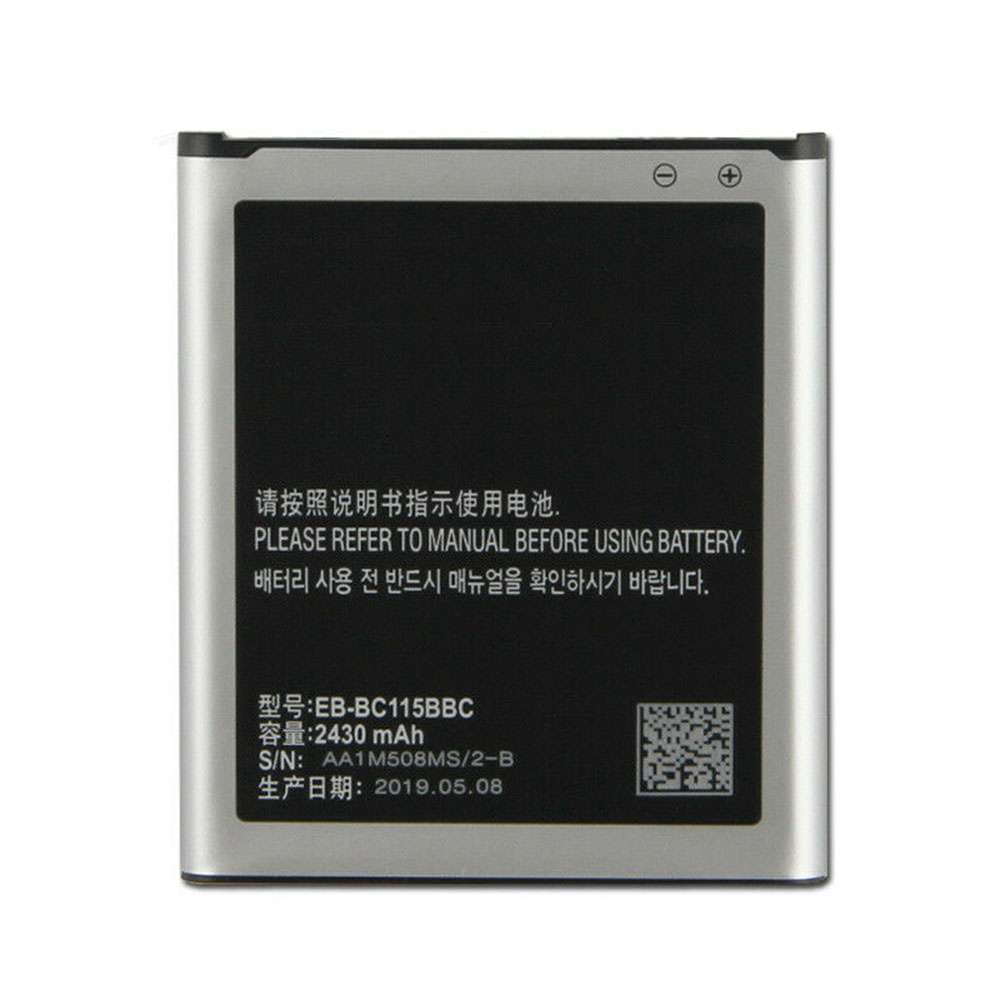 3.8V/4.35V 2430mAh/9.23WH EB-BC115BBC Smartphone Battery for Samsung Galaxy K Zoom SM-C1116 C1158 C1115