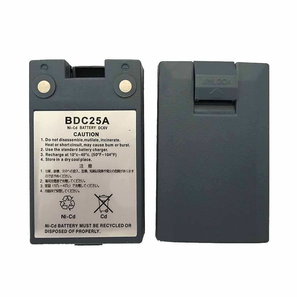 6V 2700mAh BDC25 Test Equipment Battery for Sokkia Total Stations