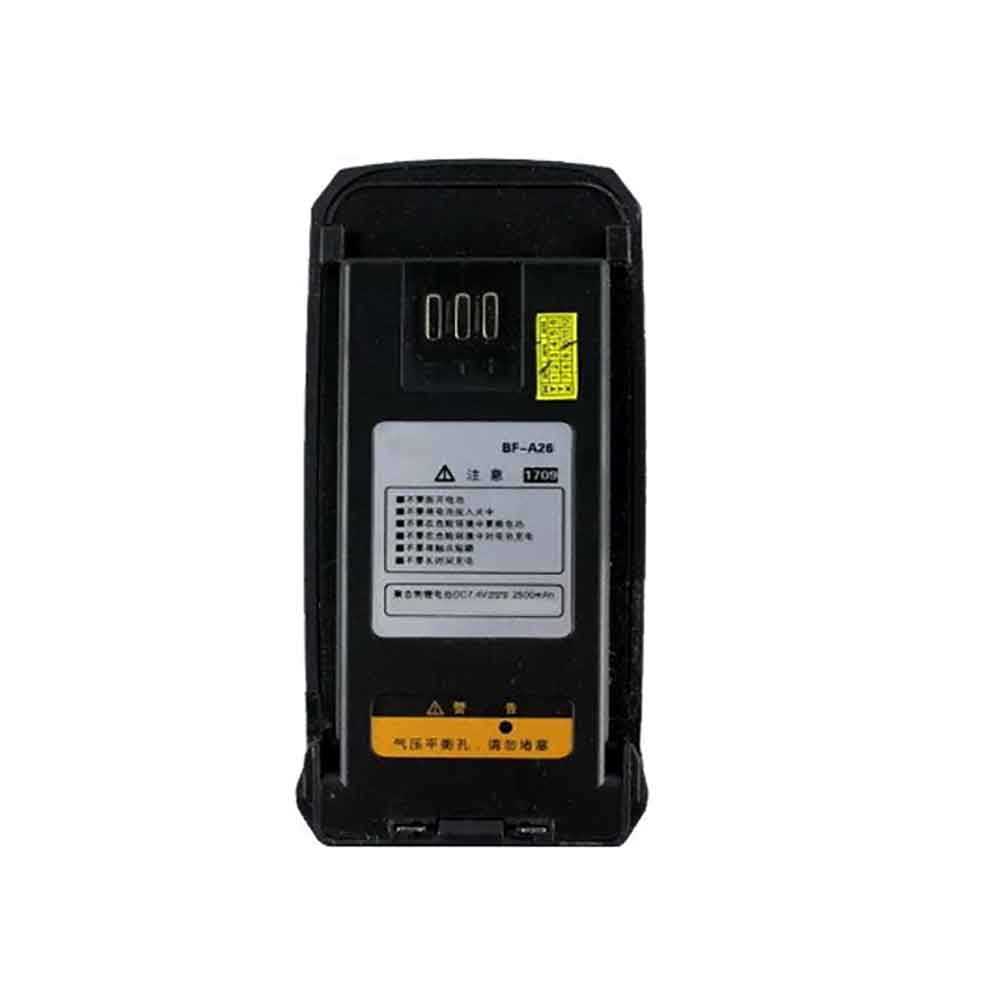 7.4V 2500mAh BF-A26 Radio Communication Battery for BFDX BF-7110
