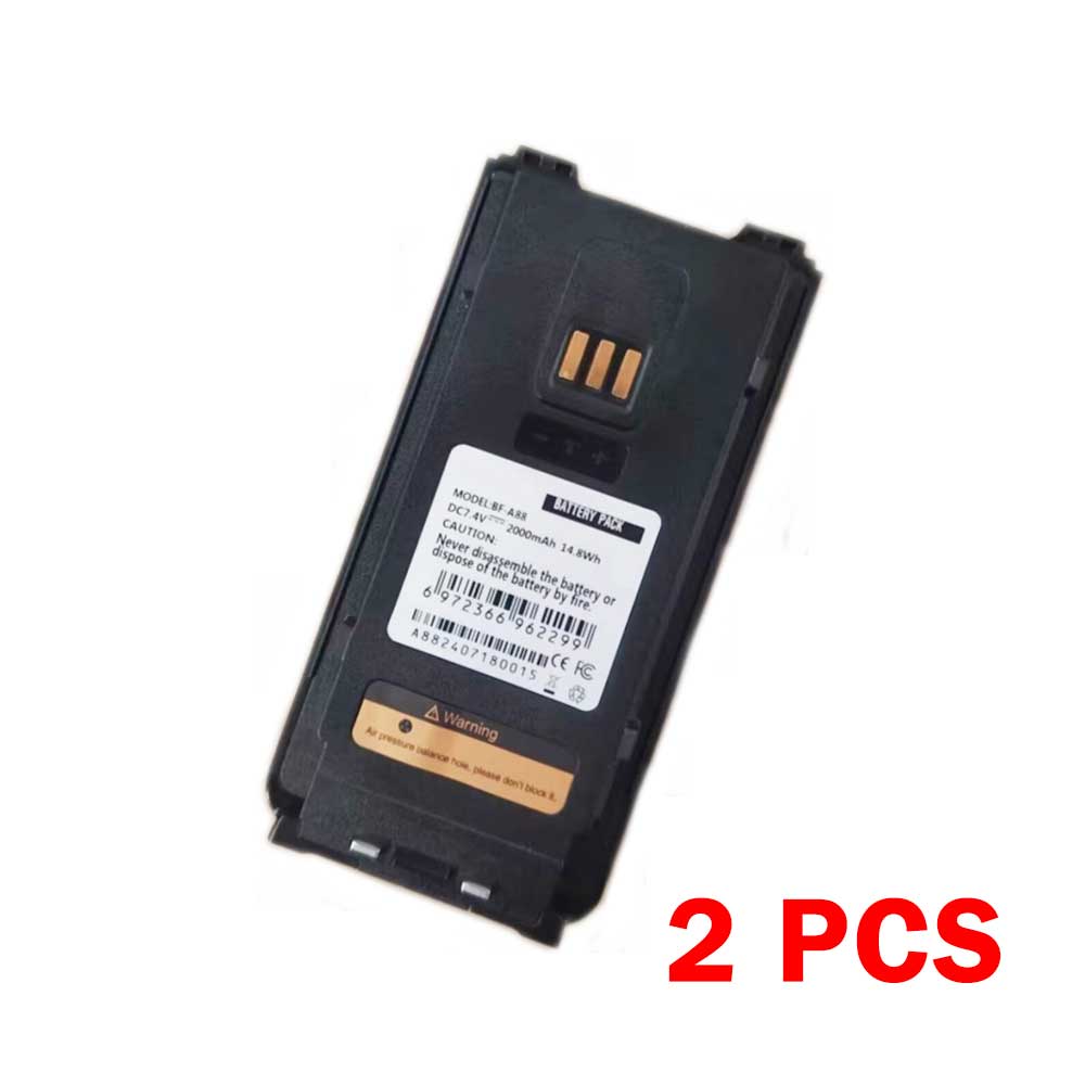 7.4V 2000mAh BF-A88 Radio Communication Battery for BaoFeng 230 RunWay F38/F39