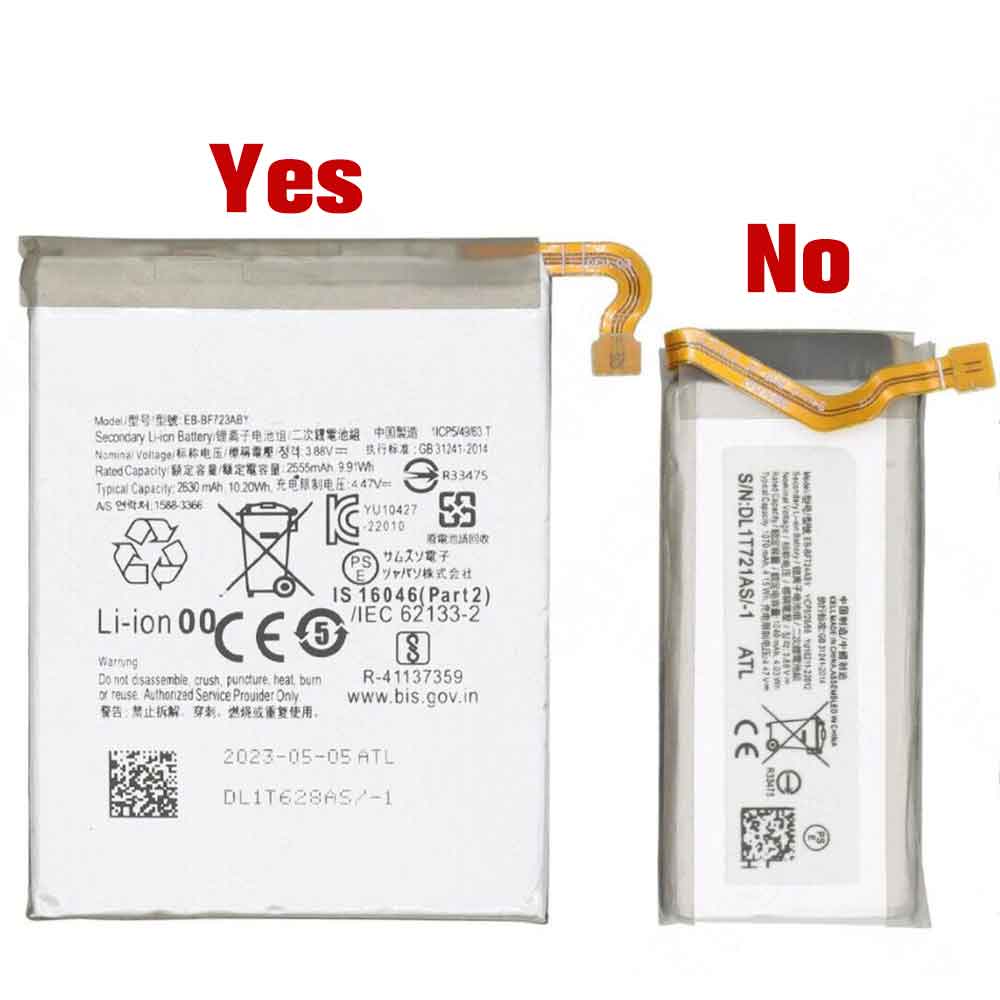 Samsung Galaxy Z Flip4 battery