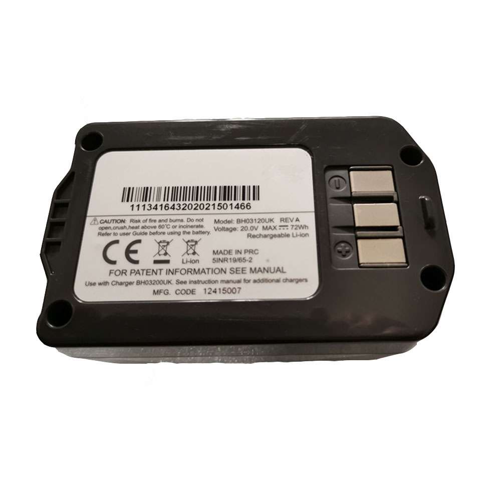20V 72Wh /3.6Ah Vax Air Cordless BH03120UK Replacement Battery