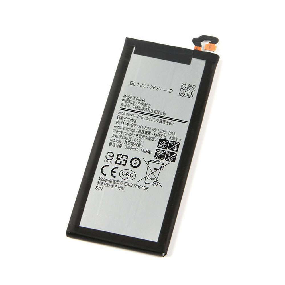 3.85V/4.4V 3600mAh/13.86WH EB-BJ730ABE Smartphone Battery for Samsung Galaxy J7 Pro J730G J730DS J730F J730K SM-J730G