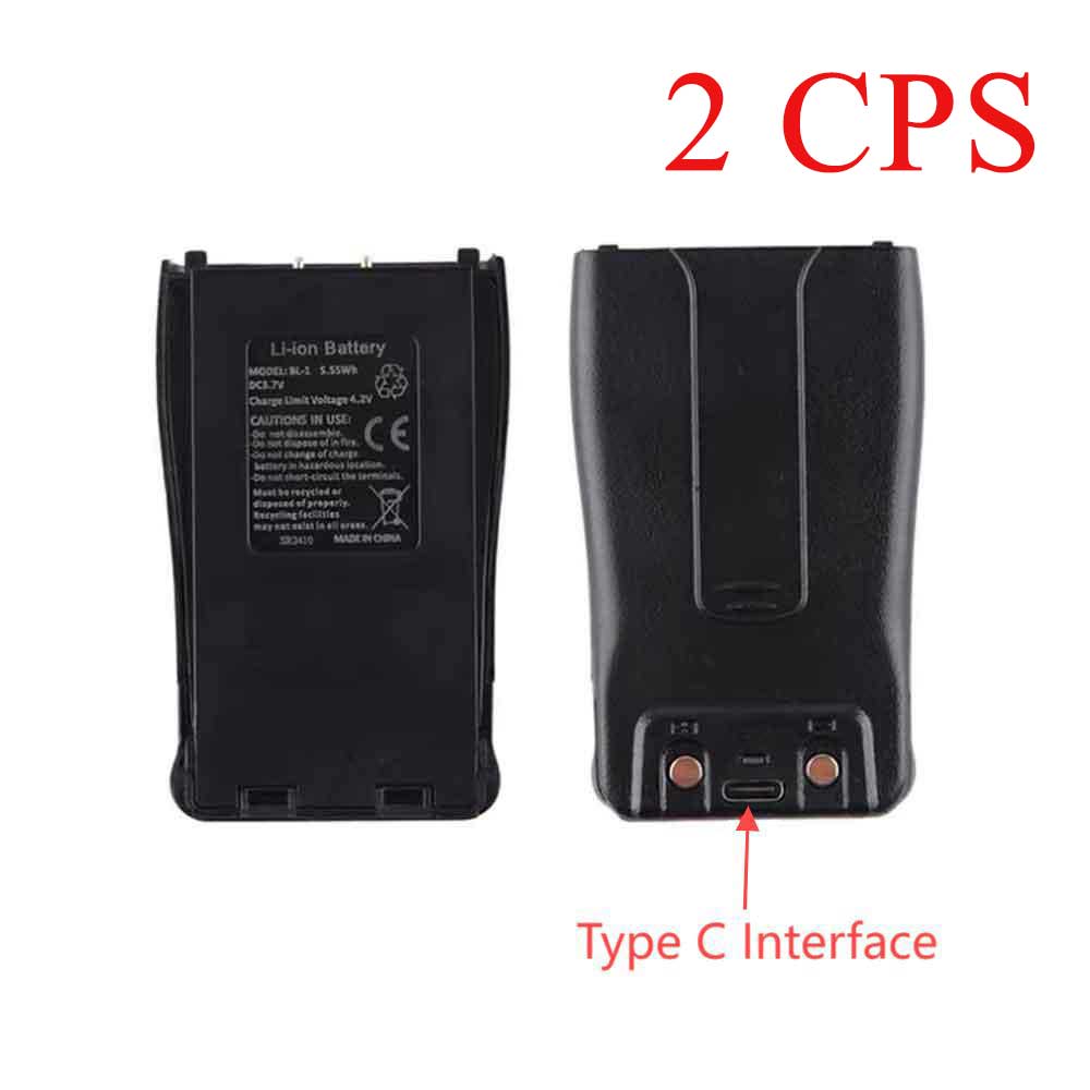 3.7V 1500mAh Baofeng BF-666S BF-777S BF-888S BF-C1 Replacement Battery