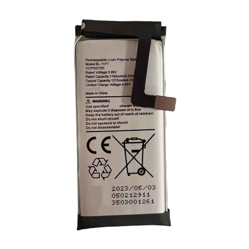 3.89V 1165mAh BL-11FT Smartphone Battery for Tecno BL-11FT
