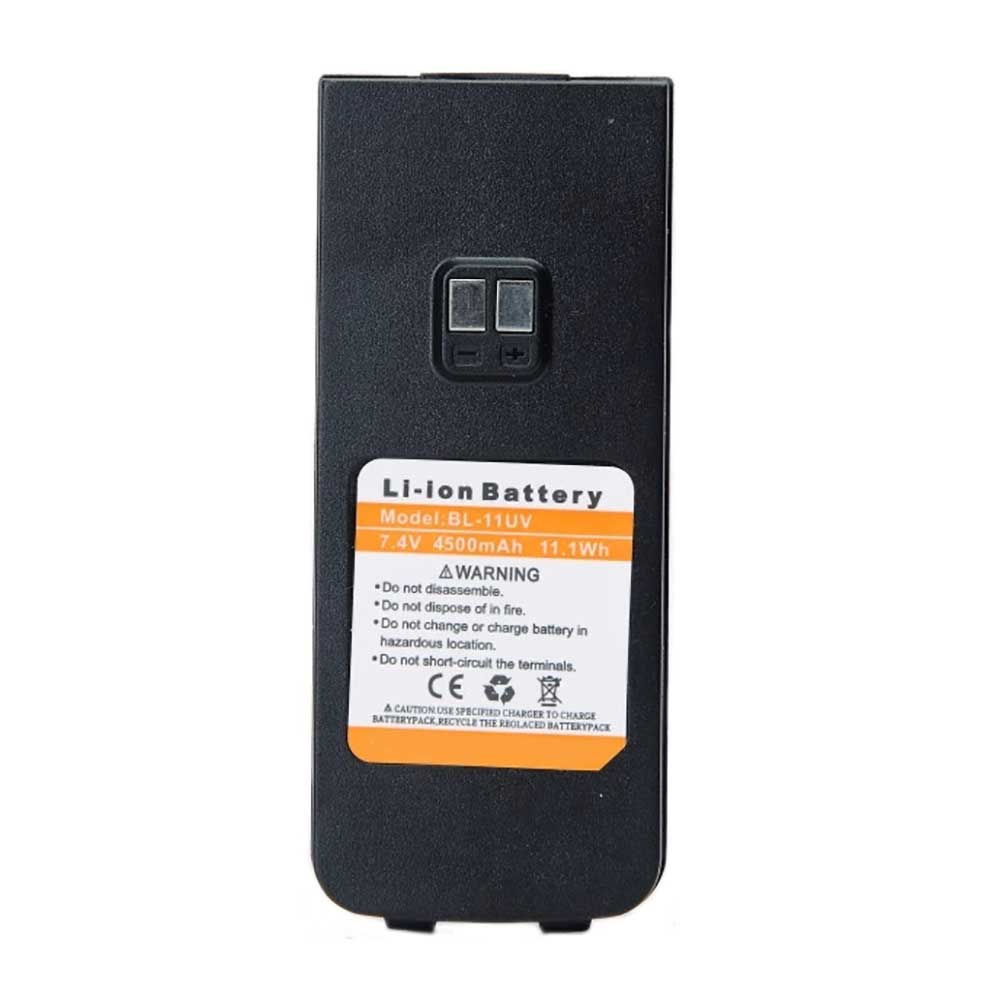 7.4V 4500mAh BL-11UV Radio Communication Battery for Baodeng UV-11R 10R