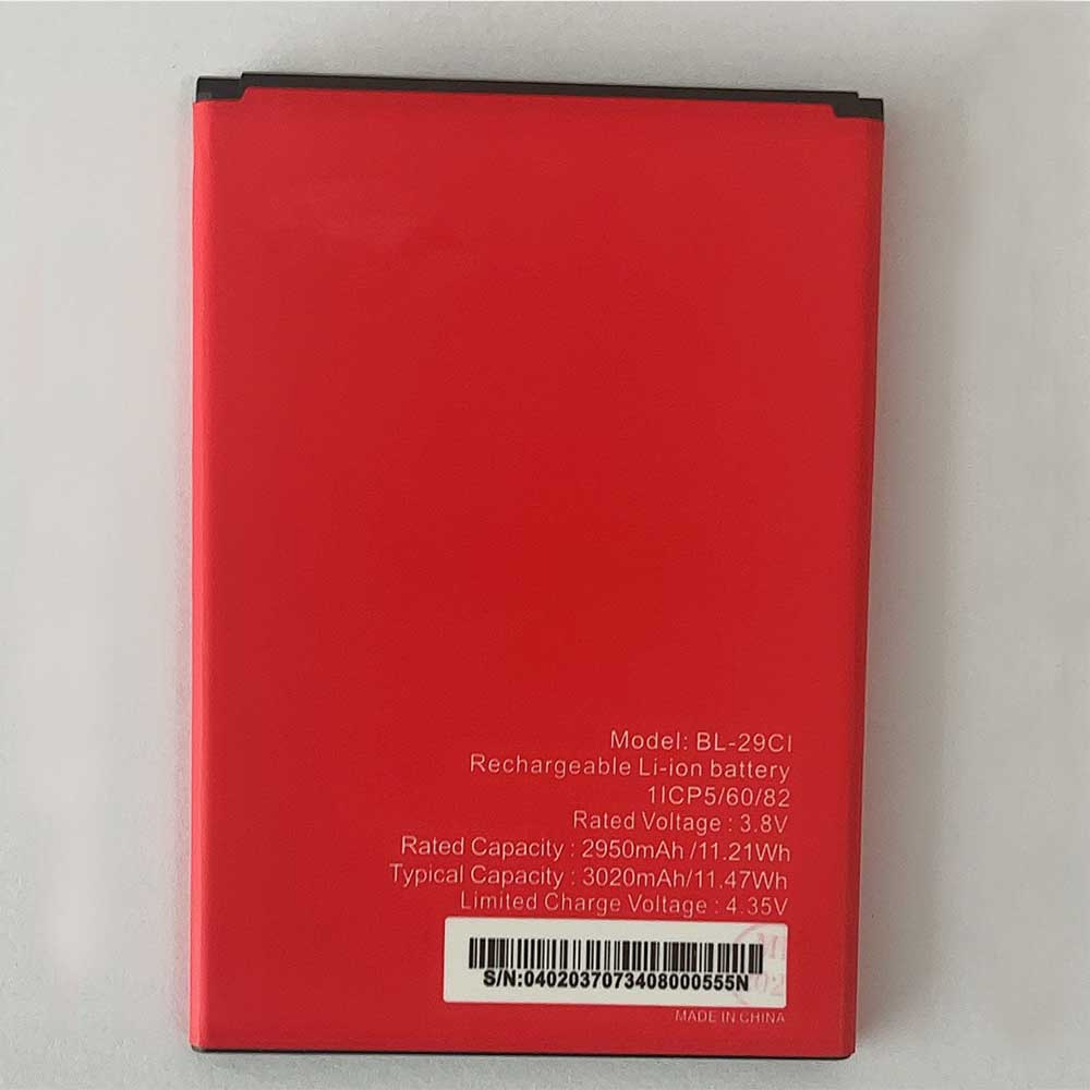 3.8V 2950mAh BL-29CI Smartphone Battery for Nokia C10