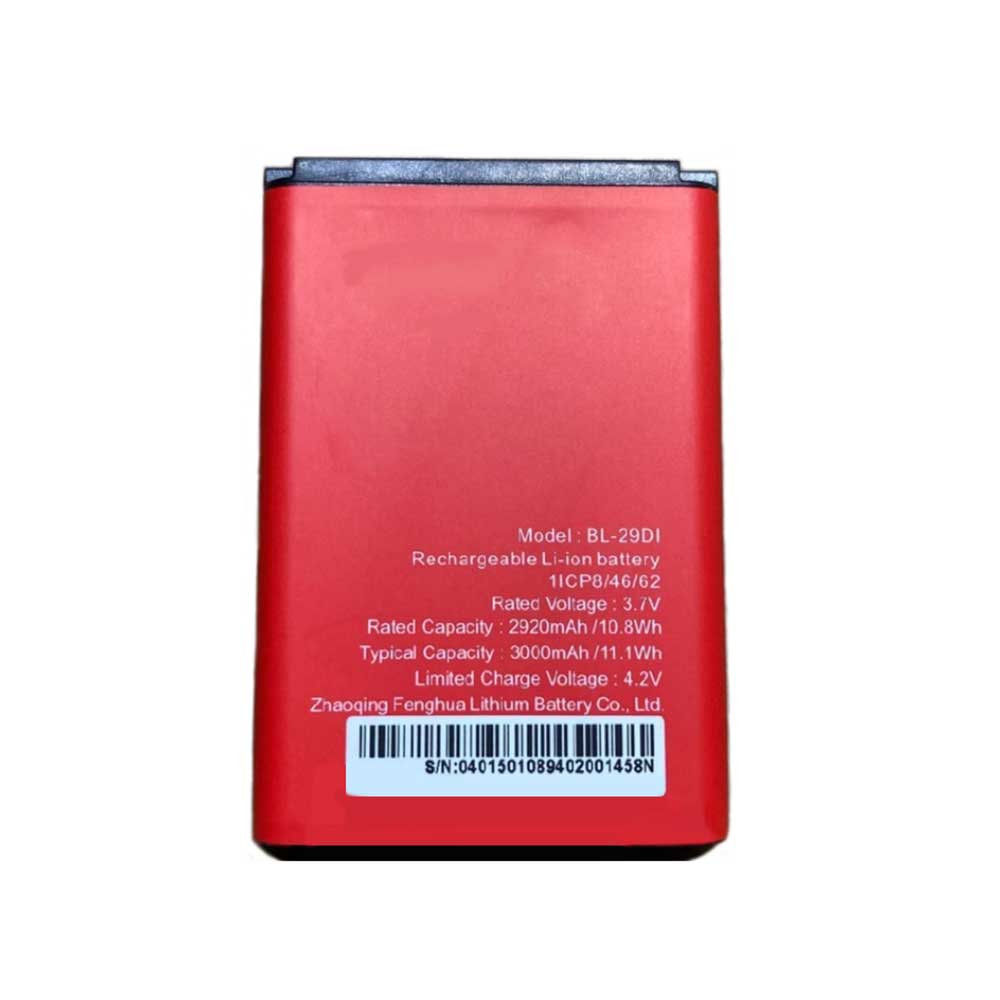 3.7V 3000mAh BL-29DI Smartphone Battery for Itel BL-29DI