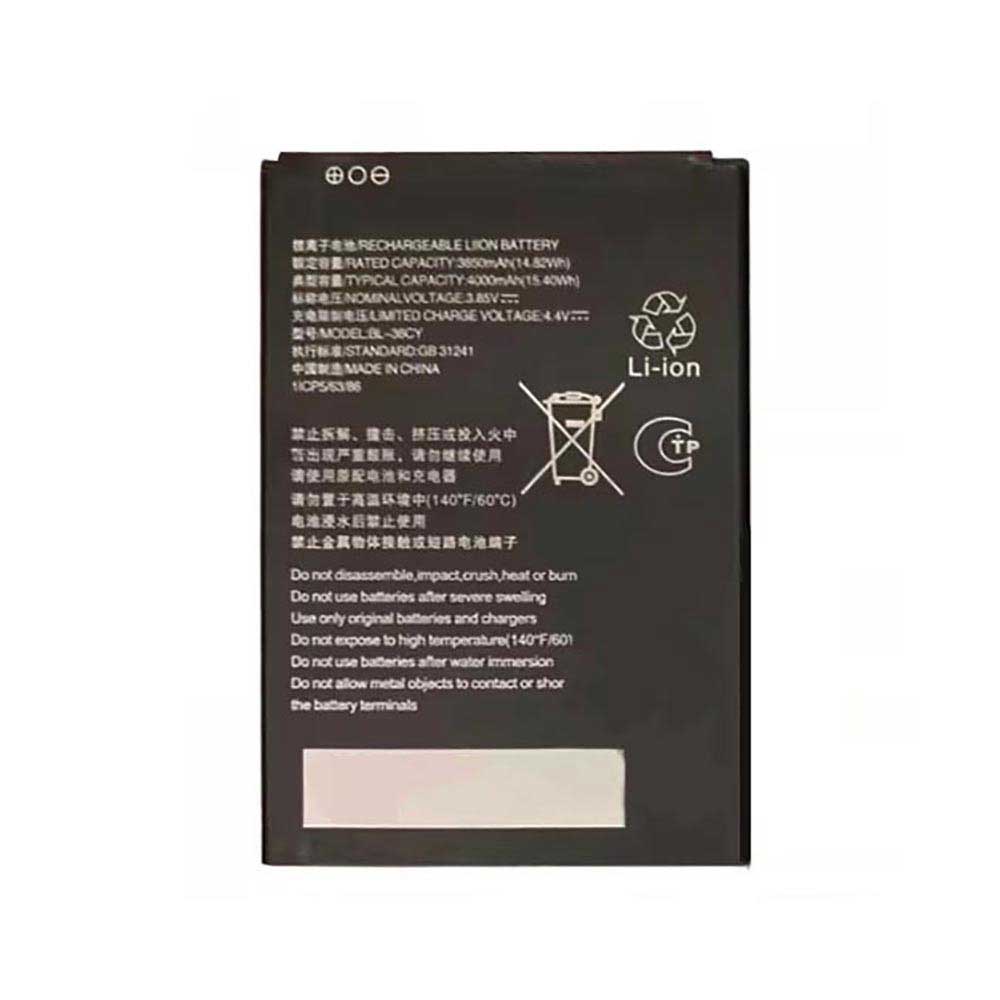 3.85V 4000mAh BL-38CY Smartphone Battery for ZTE A33S