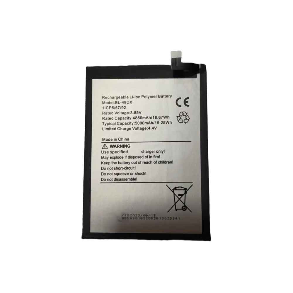 3.85V 5000mAh BL-48DX Smartphone Battery for lnfinix Hot 11 X675