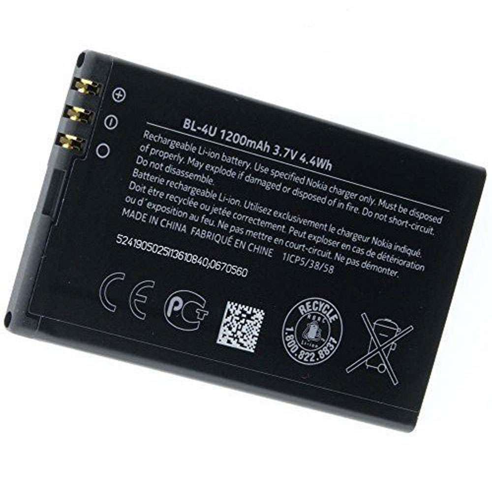 3.7V 1000MAH/3.7WH Nokia 3120 5330 5530 6212 6216 6600 Asha 206 210 Replacement Battery