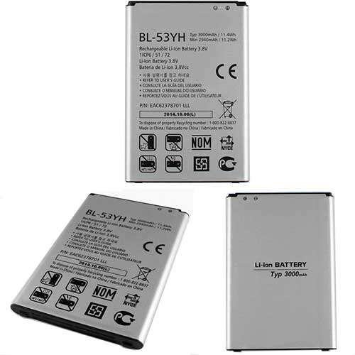 LG G4 F500 H810 H815 LS991 VS986 battery