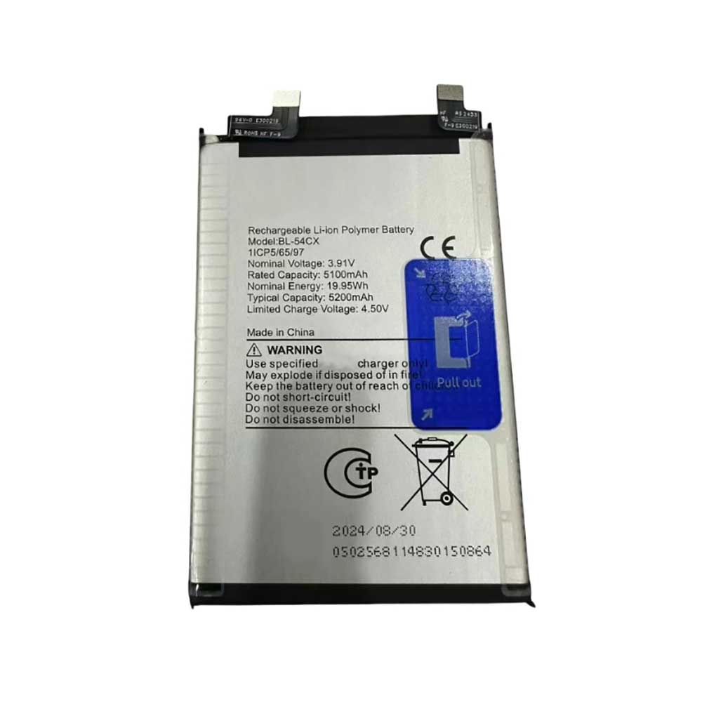 3.91V 5200mAh BL-54CX Smartphone Battery for Infinix BL-54CX