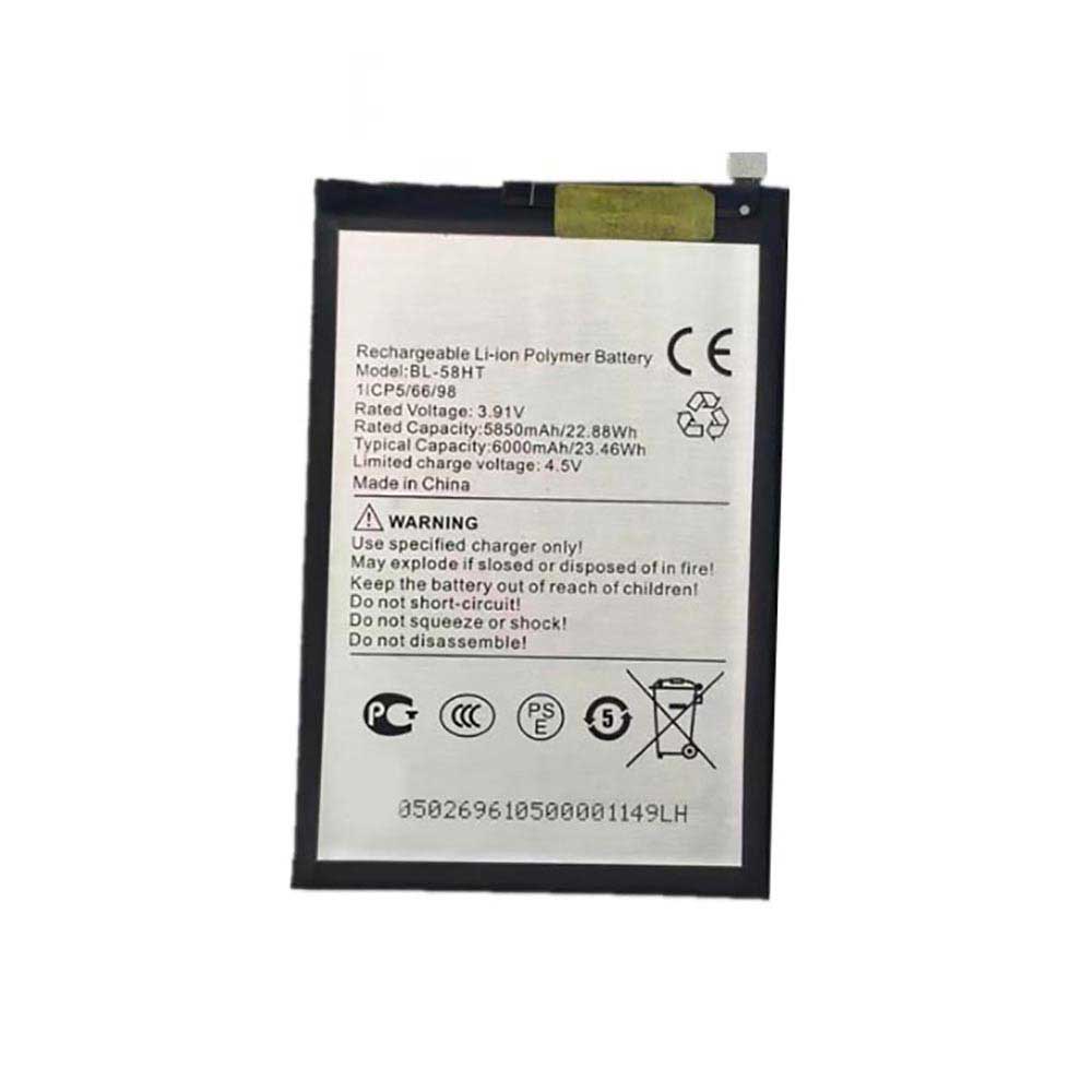3.91V 6000mAh BL-58HT Smartphone Battery for Tecno BL-58HT