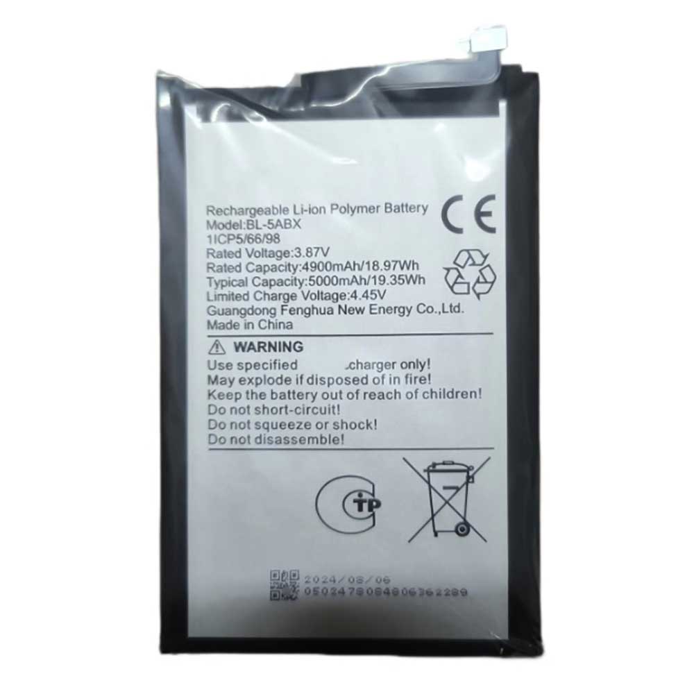 3.87V 5000mAh BL-5ABX Smartphone Battery for Infinix BL-5ABX