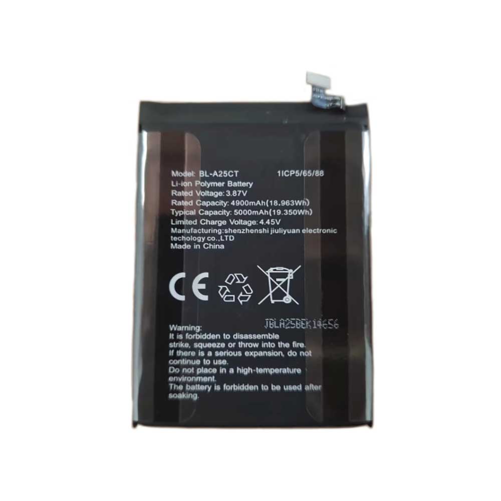 3.87V 5000 mAh/19.35Wh BL-A25CT Smartphone Battery for Casper BL-A25CT