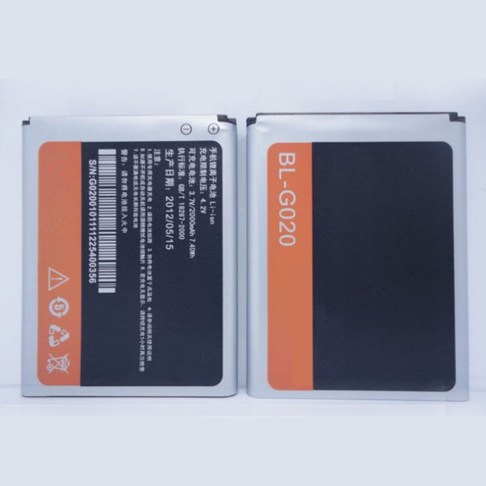 3.8V/4.35V 2000mAh/7.6WH Gionee F301 F303 Replacement Battery