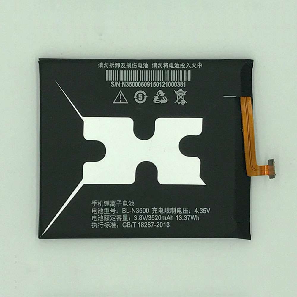 3.8V/4.35V 3520mAh/13.37WH BLU Pure XL P0010UU Replacement Battery