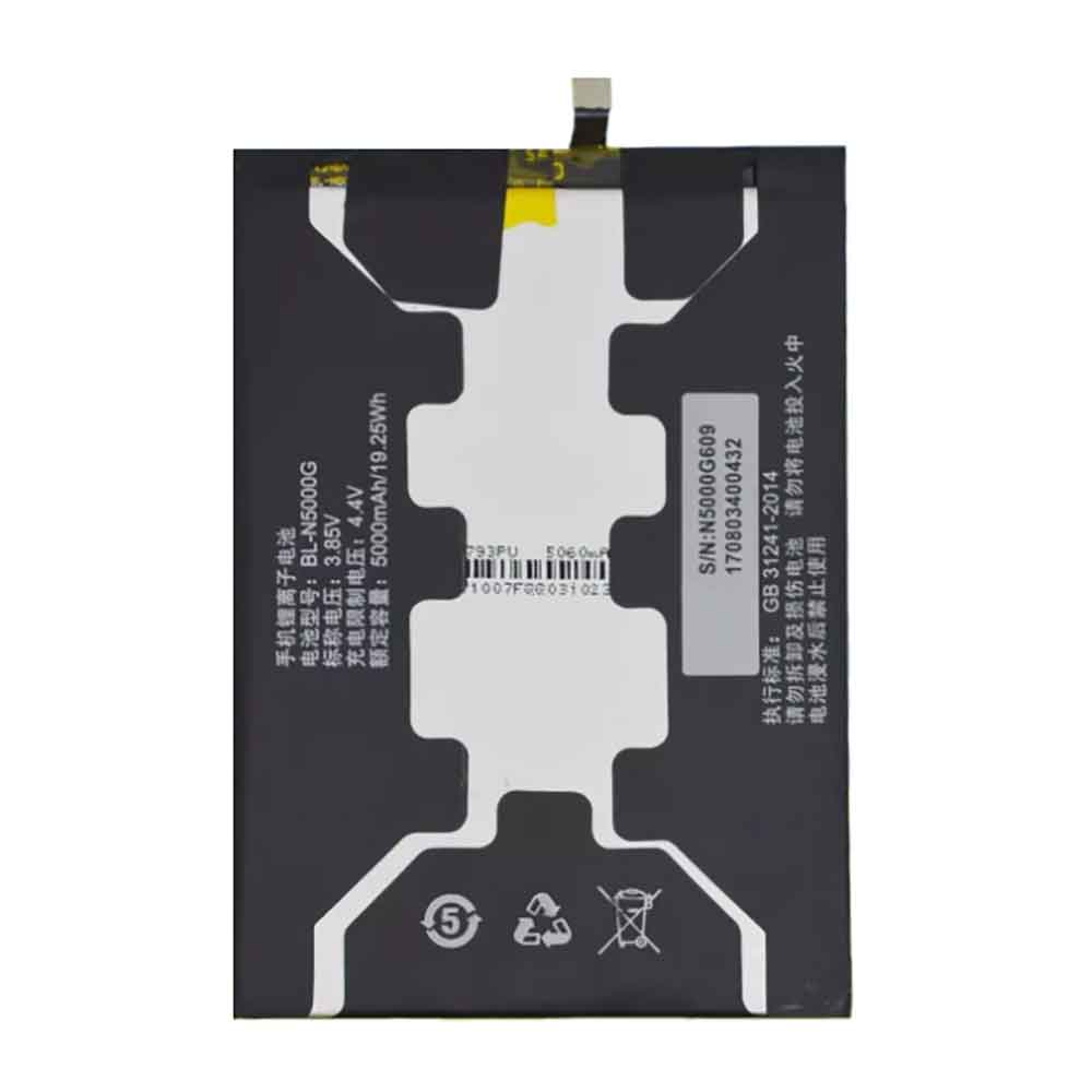3.85V 5000mAh BL-N5000G Smartphone Battery for Gionee BL-N5000G