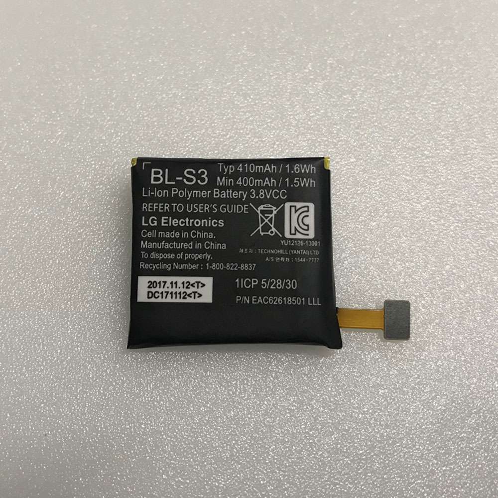 3.8V 410mAh/1.6WH LG G Watch R W110,W150 Urbane Watch Replacement Battery