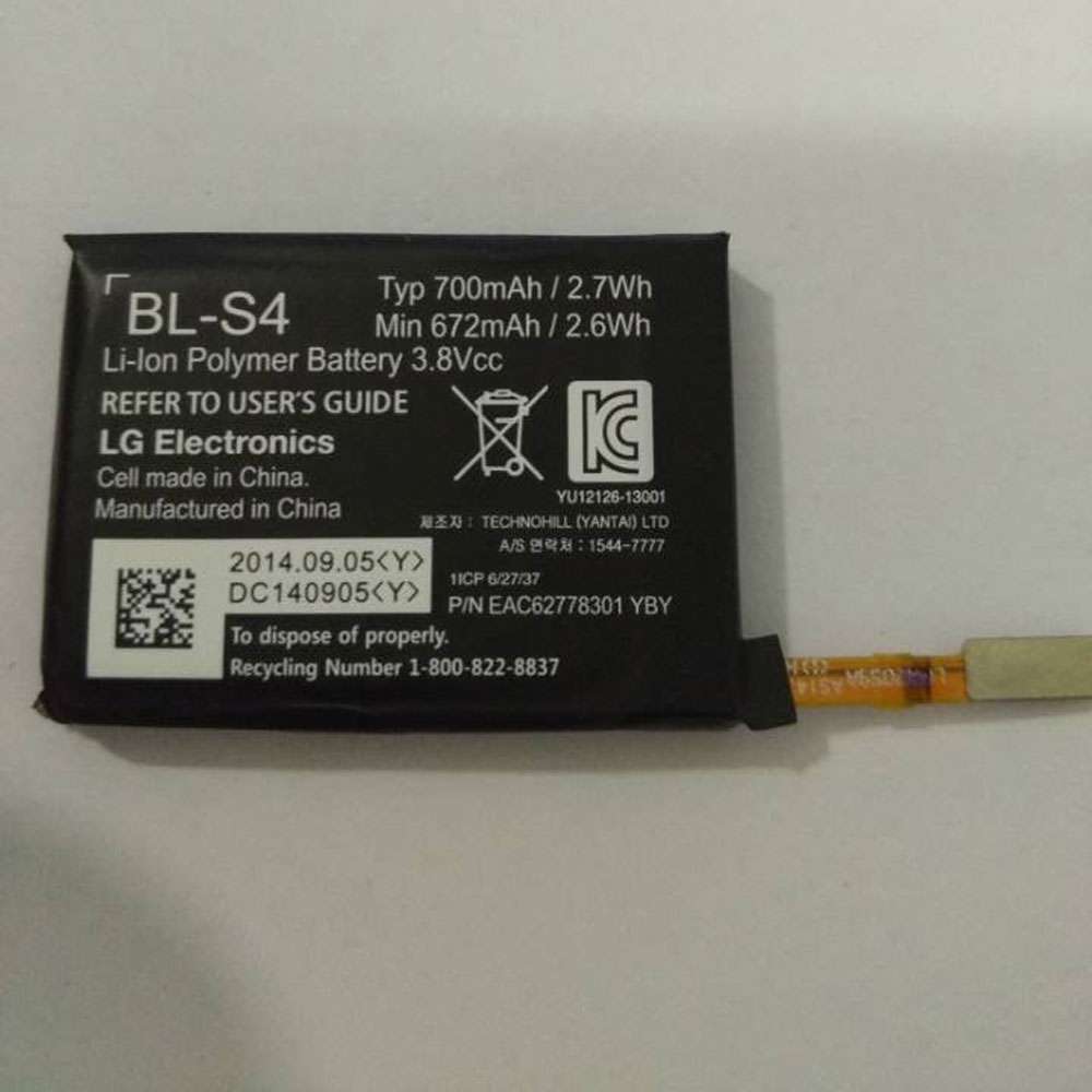 3.8V 700mAh/2.7WH LG Watch Replacement Battery