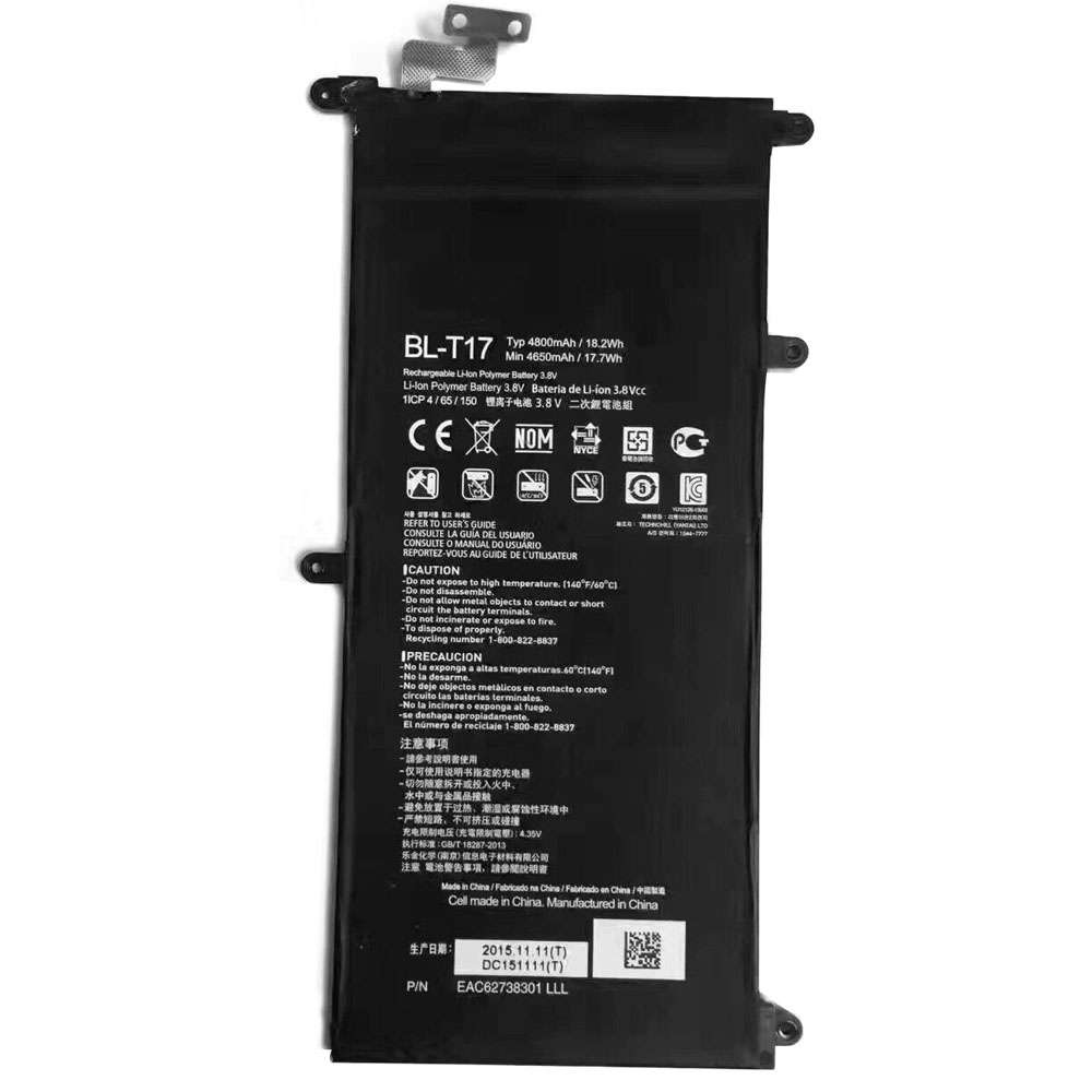 3.8V 4800mah BL-T17 Tablet Battery for LG G Pad X 8.3 VK815 Verizon Parts #214