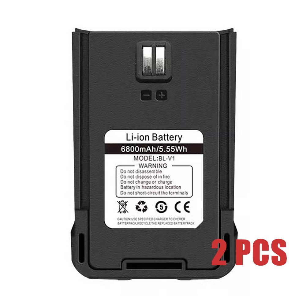  6800mAh BL-V1 Radio Communication Battery for Baofeng BF868 E50 888SPLUS BF-E80