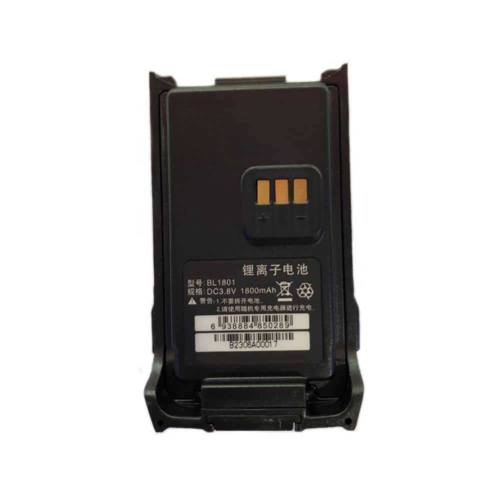 3.8V 1800mAh BL1801 Radio Communication Battery for HQT Q1