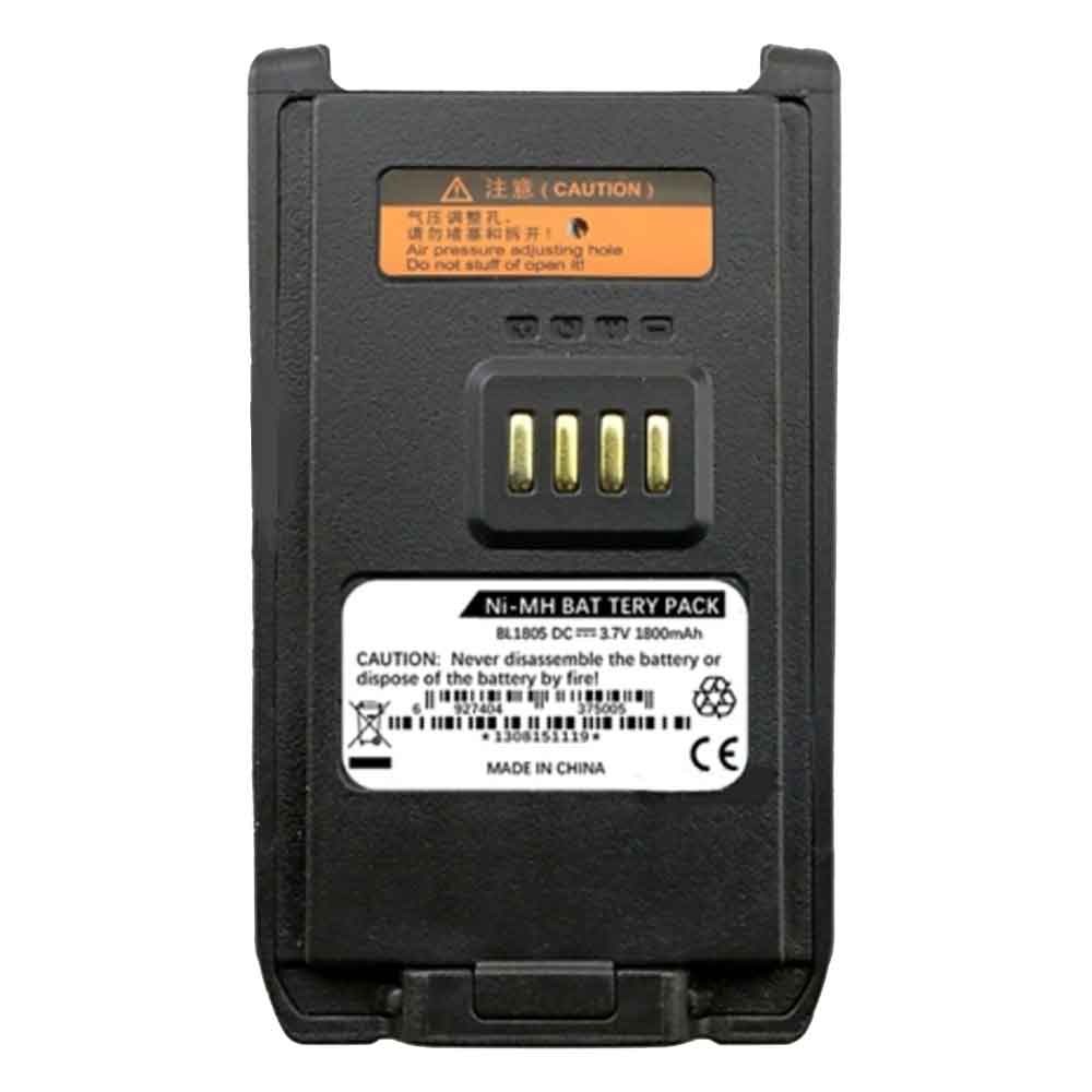 3.7V 1800mAh BL1805 Radio Communication Battery for Hytera PT580