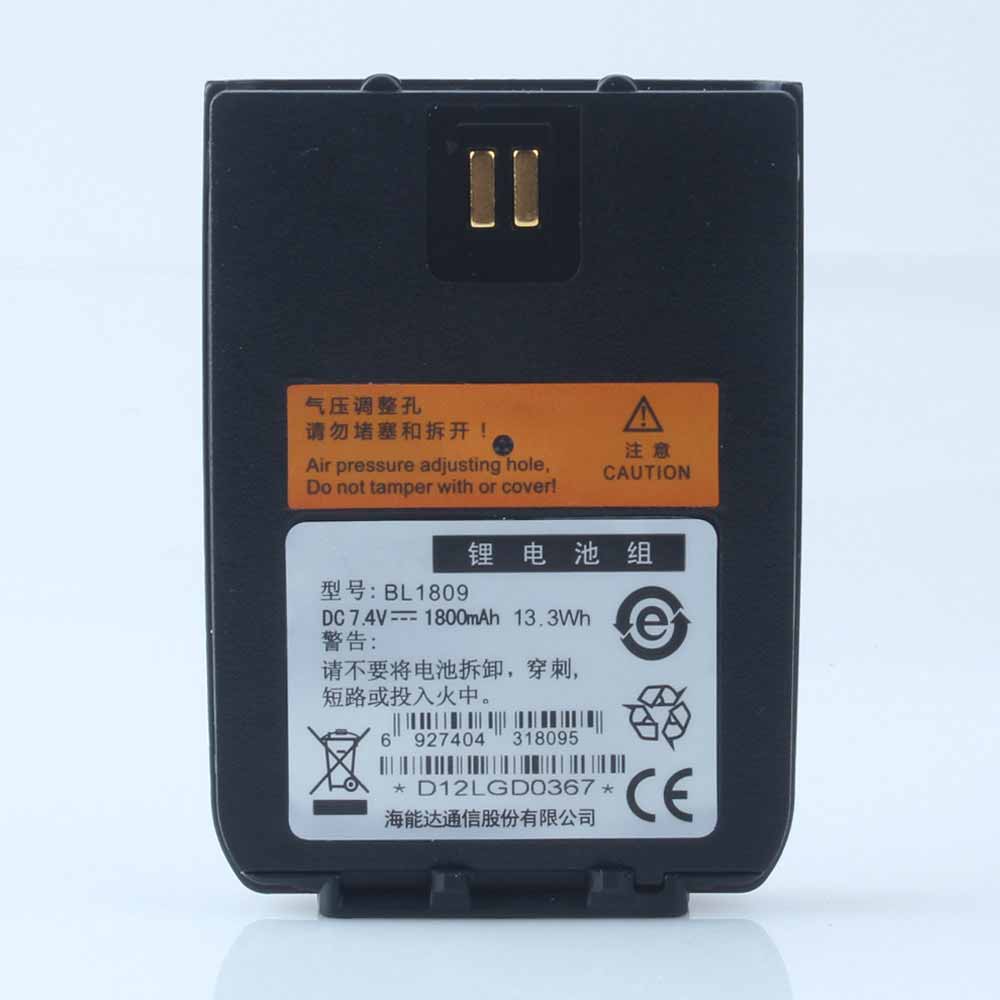 7.4V 1800mAh 13.3Wh BL1809 Bluetooth Speakers Battery for Hytera X1ei X1pi X1P Z1P X1Ae Radio