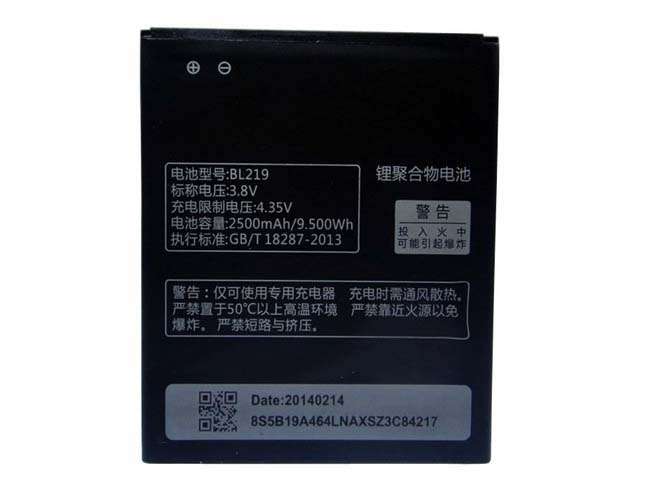 3.8V 2500mAh/9.50Wh Lenovo Smartphone A850+ A916 A880 A889 S856
 Replacement Battery