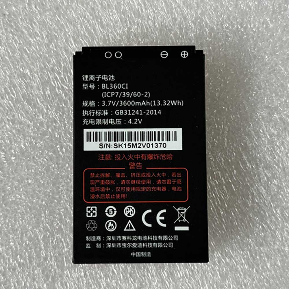 3.8V 3000mAh BL360CI Smartphone Battery for RugGear RG310