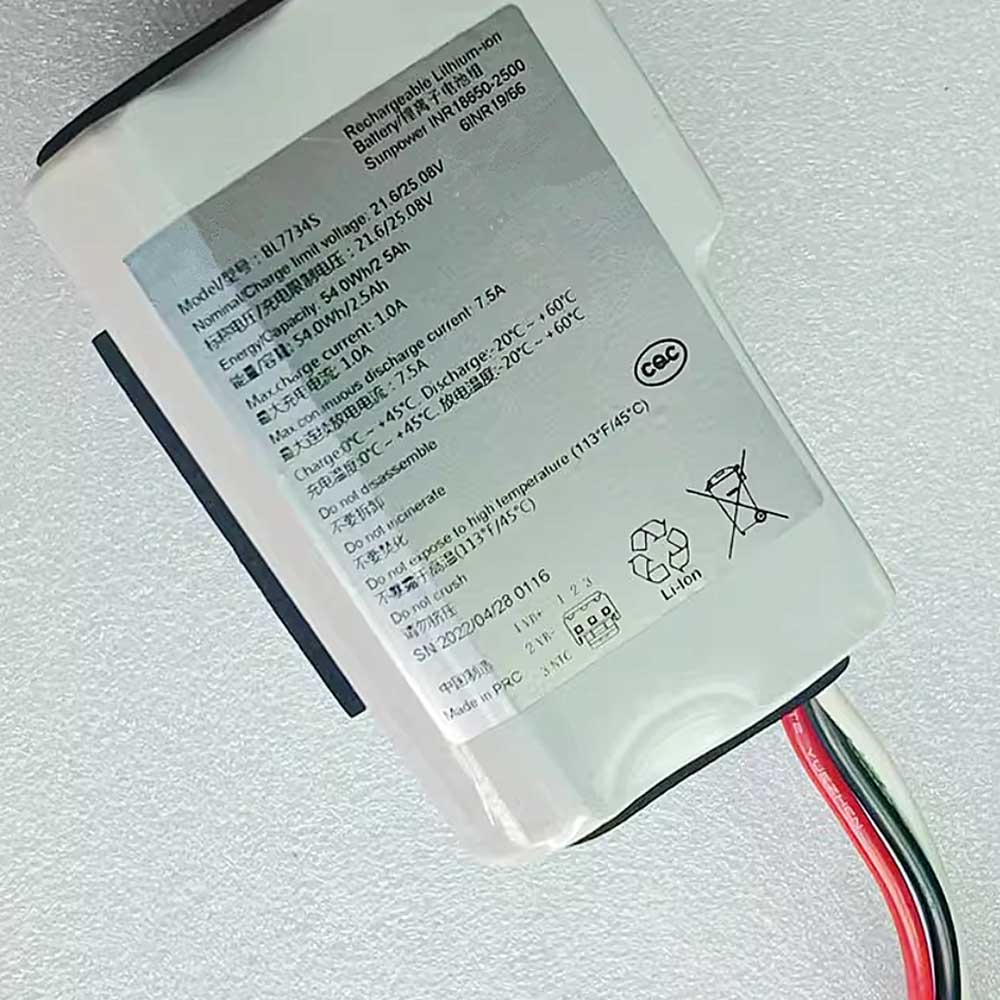 Philips FC6729 6728 6727 6726 6725 battery