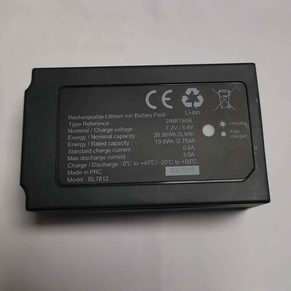 7.2V 2750mAh BL7812 Electronic Batteries for Somfy BL7812