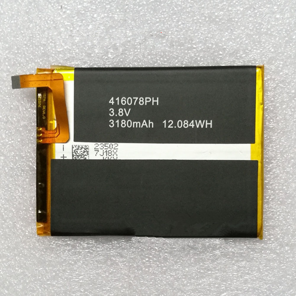 3.8V/4.35V 3180mAh/12.084WH BLACKVIEW S8/S8 Pro Mobile Phone Replacement Battery