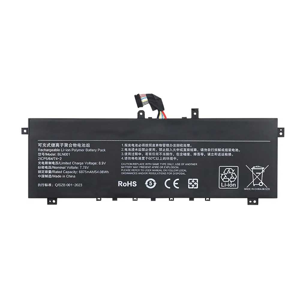 7.78V 6875 mAh/54.08Wh BLN001 Laptop Battery for OPPO Realme Book 14 Inch Air