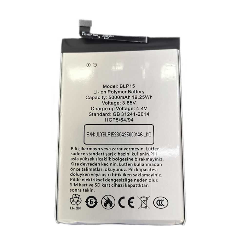 3.85V 5000mAh BLP15 Smartphone Battery for Umidigi BLP15