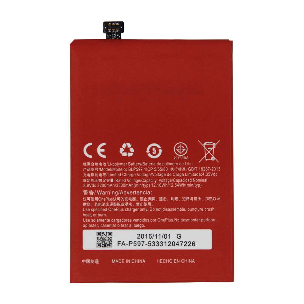 3.8V./ 4.35V 3200/3300mAh (Min/Typ.) OnePlus Two One Plus Phone Backup +Tools Replacement Battery