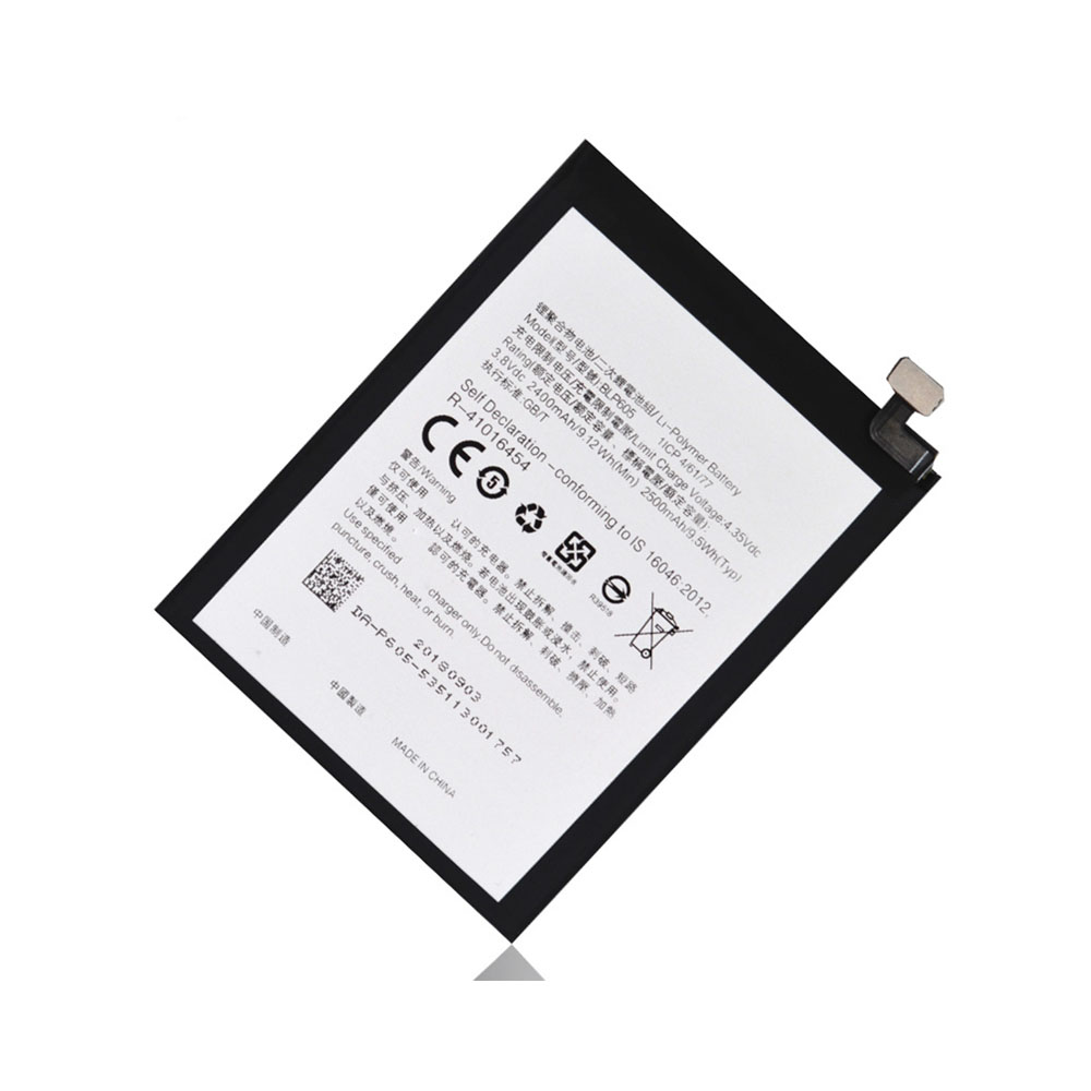 3.8V/4.35V 2400mAh/9.12WH BLP605 Smartphone Battery for OPPO A33M A33T A33F A33W