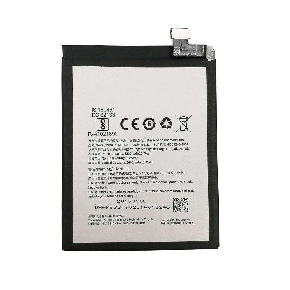 3.85V 3300mAh OnePlus 3T Replacement Battery