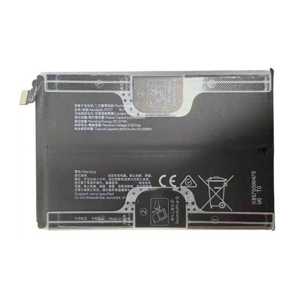 3.92V 6550mAh BLPD77 Smartphone Battery for Oppo A6 4G