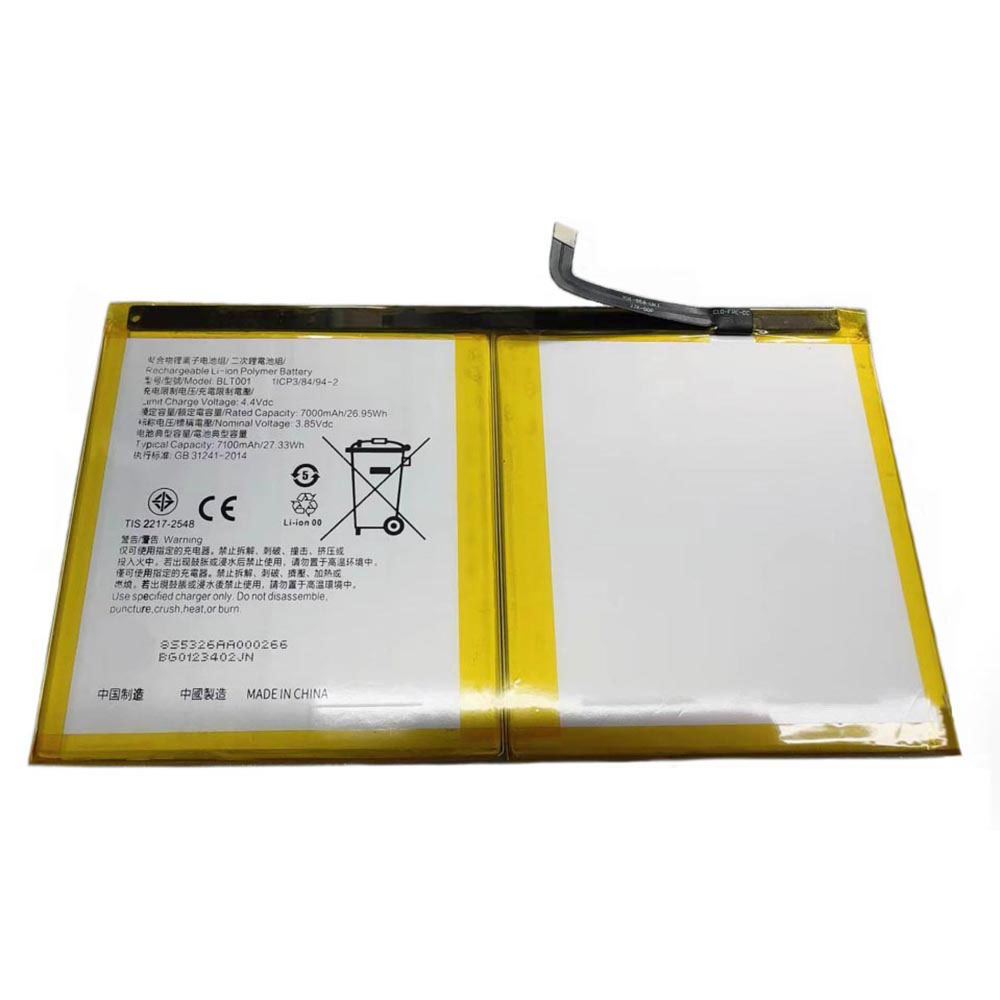 3.85V 7000mAh OPPO Realme Pad RMP2102/2103 Replacement Battery