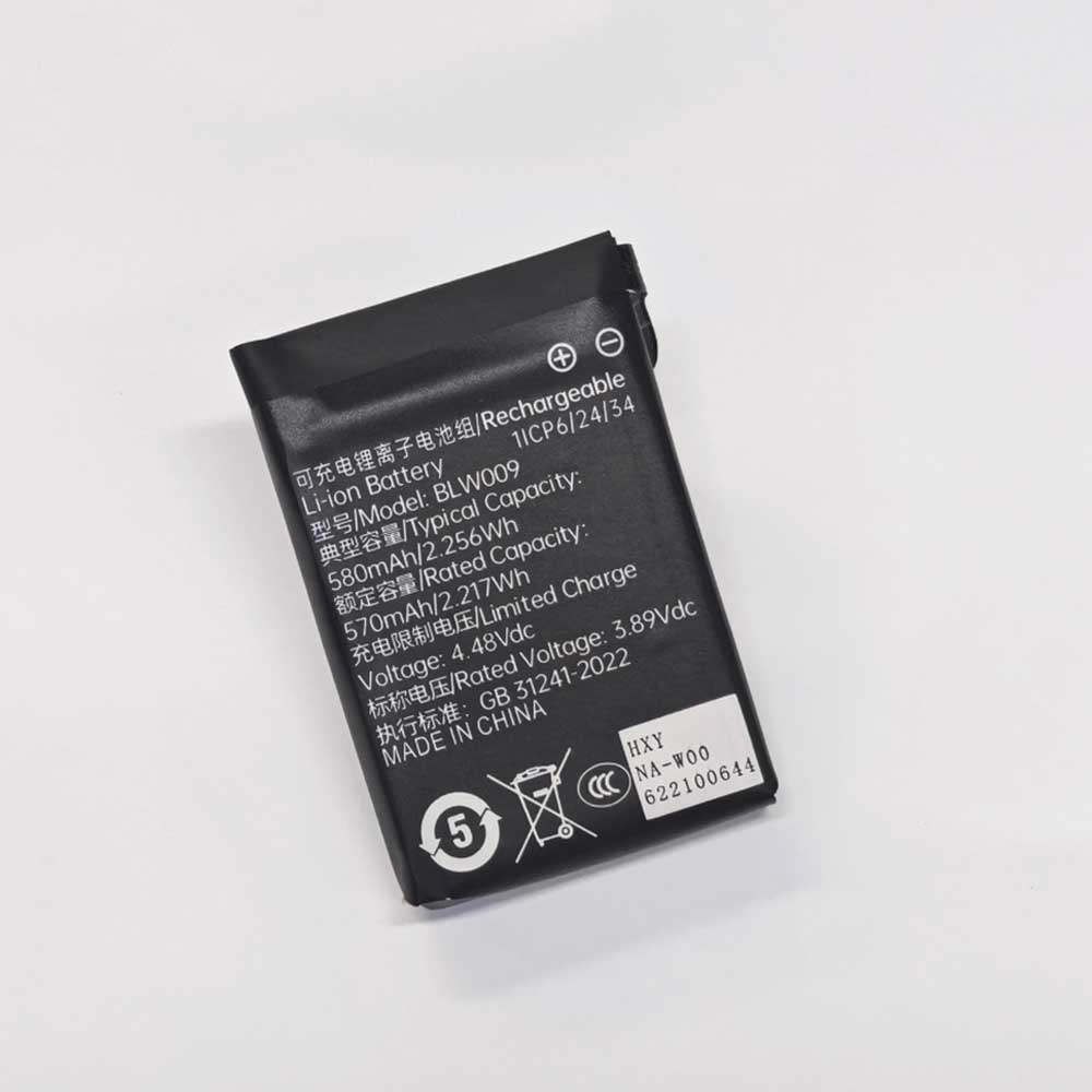 3.89V 570mAh BLW009 Smart Watch Battery for OPPO Watch 4 Pro