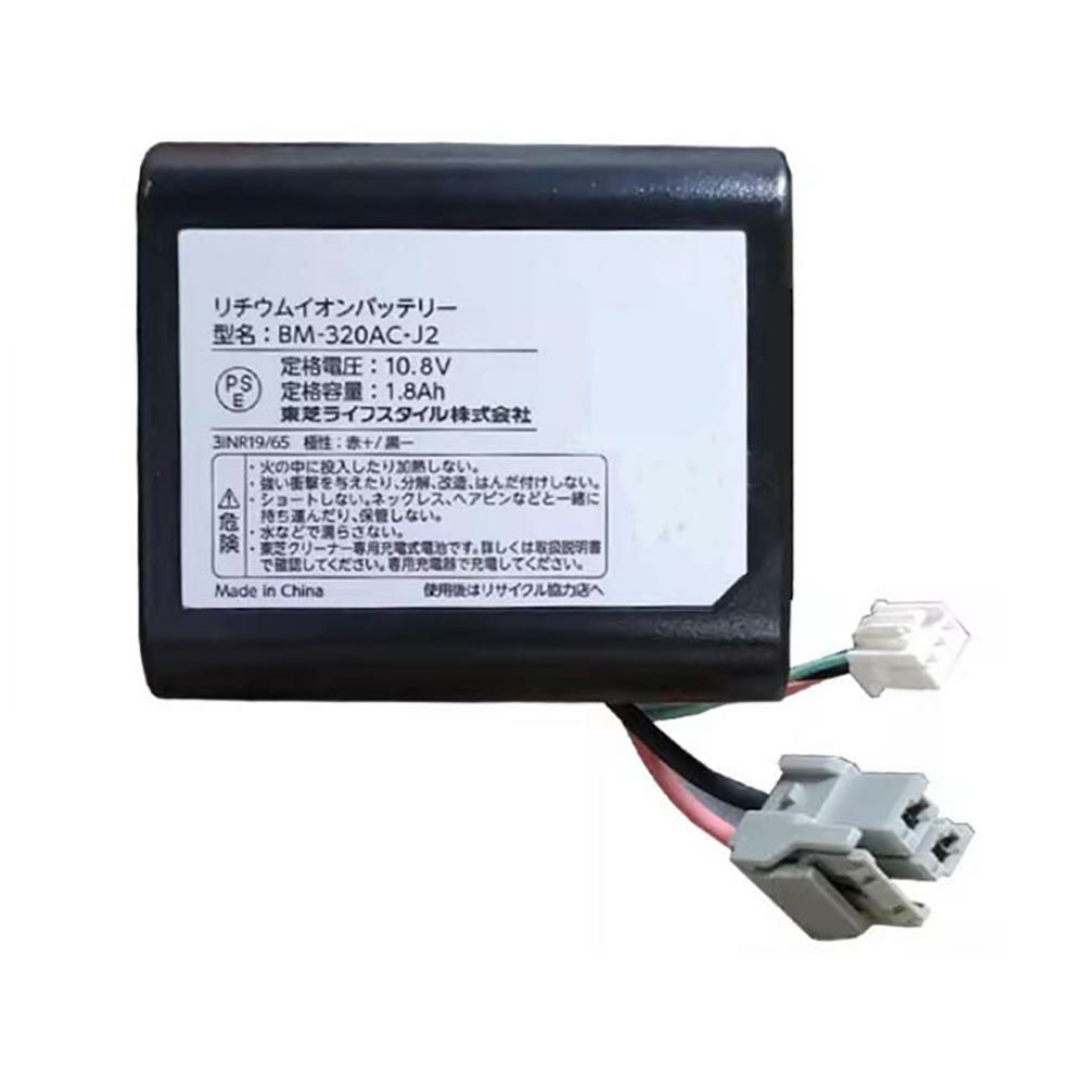 10.8V 1800mAh BM-320AC-J2 Vacuum Cleaner Battery for Toshiba BM-320AC-J2