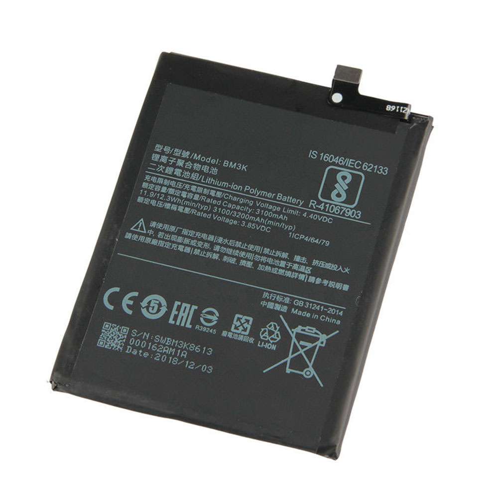 Xiaomi mix3 battery