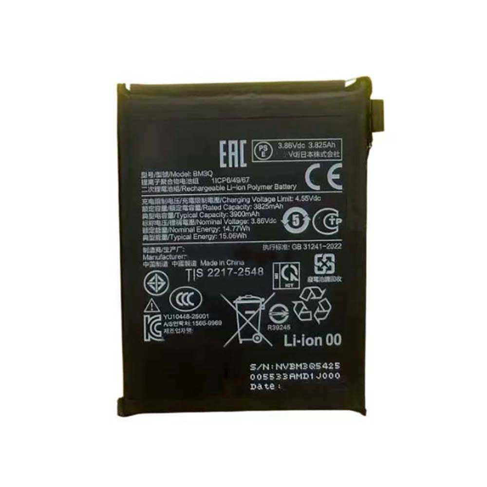 3.86V 3900mAh BM3Q Smartphone Battery for Xiaomi Mix Flip