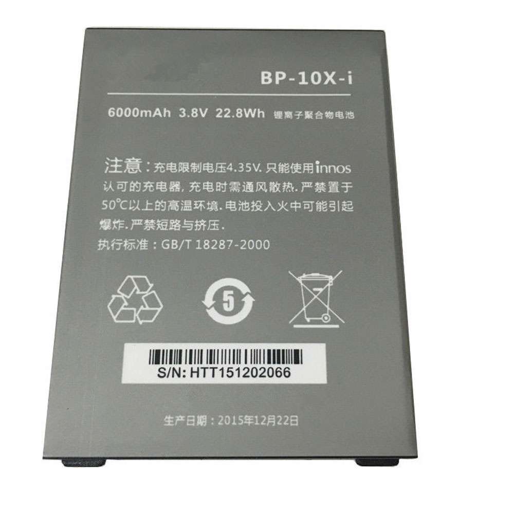 3.8V/4.35V 6000mAh/22.8WH BP-10X-i Smartphone Battery for Highscreen Boost 2 Innos D10 D10C D10F