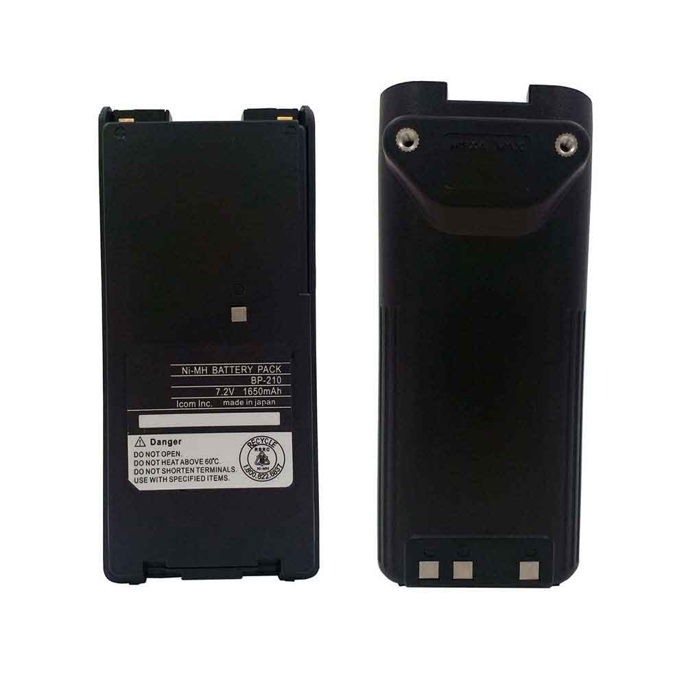 7.2V 1650mAh Icom IC-F30GT IC-F40GT IC-F31GS IC-F3GS IC-F11 Replacement Battery